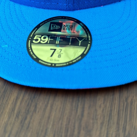 Colorado Rockies Big Rally Blue Raspberry hat - Picture 4 of 4